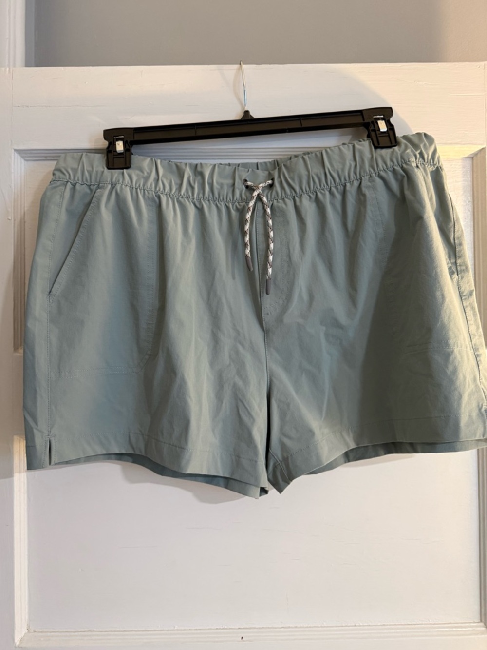 Free Fly Apparel Women's Latitude Short in Light Sage Size XL